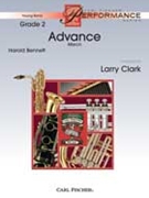 Advance March by Bennett Harold - Clark Larry - for Concert March