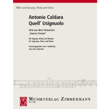 QuellÆUsignuolo Arie aus dem Oratorium "Sancta Ferma" by Caldara Antonio for