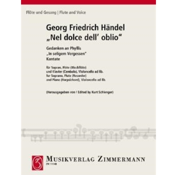 Nell dolce dellÆoblio Cantata by Handel George Frideric for