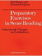 Preparatory Exercises In Score Reading by Morris and Ferguson for Text