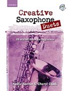 Creative Saxophone Duets (book + CD)26 stylish duets for beginners by Santin Kellie for Saxophone (Easy Solos)