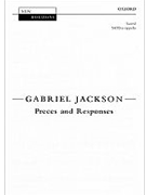 Preces and ResponsesVocal score by Jackson Gabriel for SATB