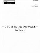Ave Maria by McDowall Cecilia for SSA a cappella