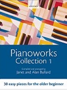 Pianoworks Collection 130 easy pieces for the older beginner by BULLARD JANET for Solo