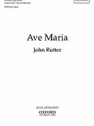 Ave Maria by Rutter John for SATB