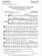 O Herr mein Gott jetzt vor der Nacht (Glory to thee my God this night)Vocal score by Tallis Thomas for Upper Voices - 3 Parts or more; Men's Voices; Upper Voices - 2 Part
