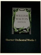 Shorter Orchestral Works IFull score by Walton William for Orchestral Parts