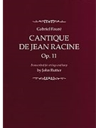 Cantique de Jean RacineFull score by for