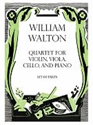Quartet For Violin Viola Cello Piano by Walton William - MacDonald Hugh - for Piano Quartet