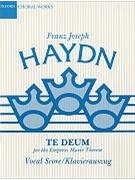 Te Deum for the Empress Marie Th'er`eseVocal score by Haydn Joseph for SATB