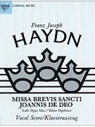 Missa Brevis Sancti Joannis De Deo by Haydn Joseph - McCaldin D - for Vocal Scor