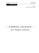 Ave Regina caelorumVocal score by Jackson Gabriel for SATB