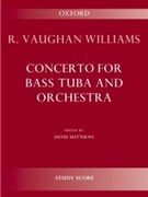 Concerto for bass tuba and orchestraStudy score by for