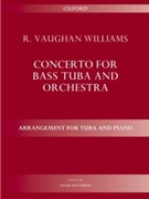 Concerto For Bass Tuba (in F Minor) by Vaughan Williams Ralph for Tuba and Piano
