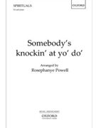 Somebody's knockin' at yo' do' by Powell Rosephanye for SA