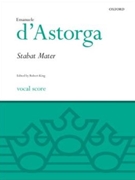 Stabat MaterVocal score by d'Astorga Emanuele for SATB