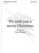 We wish you a merry ChristmasVocal score by for