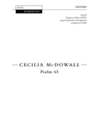 Psalm 65Vocal score by McDowall Cecilia for SATB