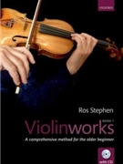 Violinworks Book 1 by Stephen Ros for Violin/CD