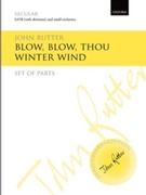 Blow Blow Thou Winter Wind by Rutter John for Inst Parts