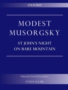 St John's Night on Bare MountainStudy score by Mussorgsky Modest for Orchestral Parts