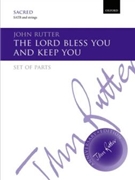 The Lord bless you and keep youSet of string parts for SATB and SA Men versions by Rutter John for SATB