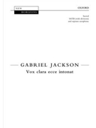 Vox clara ecce intonat by Jackson Gabriel for SATBdiv/sa