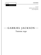 Tantum ergo by Jackson Gabriel St. Thomas Aquinus for SATB divisi a cappella