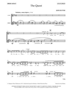 Quest by Rutter John George MacDonald for Oboe Part