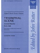 Triumphal Scene (Grand March) from AidaVocal score on sale by Verdi Giuseppe for SATB