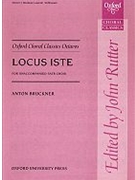 Locus isteVocal score by Bruckner Anton for SATB