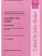 Glory to God from MessiahVocal score by Handel George Frideric for SATB