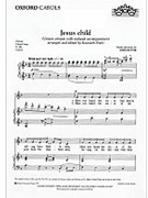 Jesus ChildUnison vocal score by Rutter John for Unison