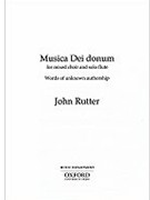 Musica Dei donumVocal score by for