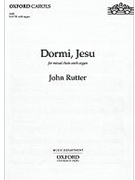 Dormi Jesu by - Rutter John - for SATB