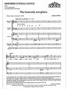 The heavenly aeroplaneSATB vocal score by Rutter John for SATB