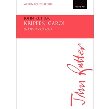 Krippen-Carol (Nativity Carol)Vocal score