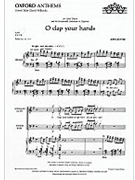 O Clap Your Hands by Rutter John for SATB and Organ