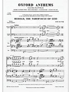 Behold the tabernacle of GodVocal score by Rutter John for SATB