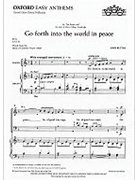 Go Forth Into The World In Peace by Rutter John for SATB