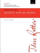 Rejoice and be merryFull score by Rutter John for SATB
