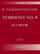Symphony No. 9Study score by Vaughan Williams Ralph for Orchestral Parts