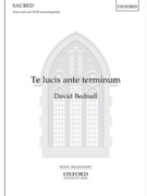 Te lucis ante terminum by Bednall David Hymn at Compline for SATB a cappella