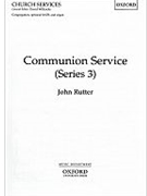 Communion Service (ASB Rite A/RC ICEL text)Vocal score by Rutter John for SATB; Unison