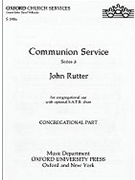 Communion Service (ASB Rite A/RC ICEL text)Congregational part by Rutter John for SATB; Unison