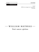 Veni sancte spiritusVocal score by Mathias William for SATB