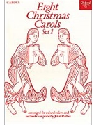 Eight Christmas Carols Set 1Vocal score by Rutter John for SATB