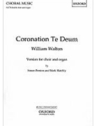 Coronation Te DeumSATB and organ vocal score by Walton William for SATB