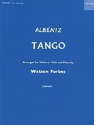 Tango by Albeniz Isaac for Solo