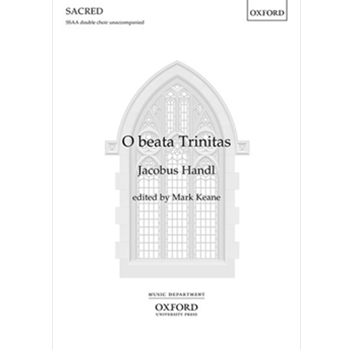 O beata TrinitasVocal score